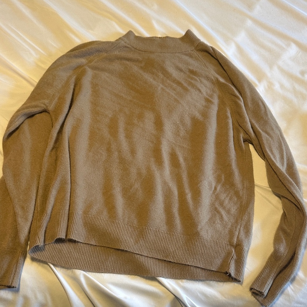 Vintage Laura Gayle zip neck half turtleneck Acrylic Sweater